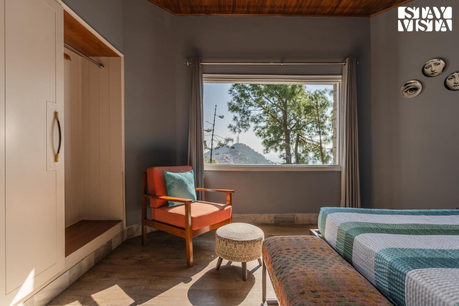 Stayvista At Serene With Outdoor Bonfire Barog 외부 사진