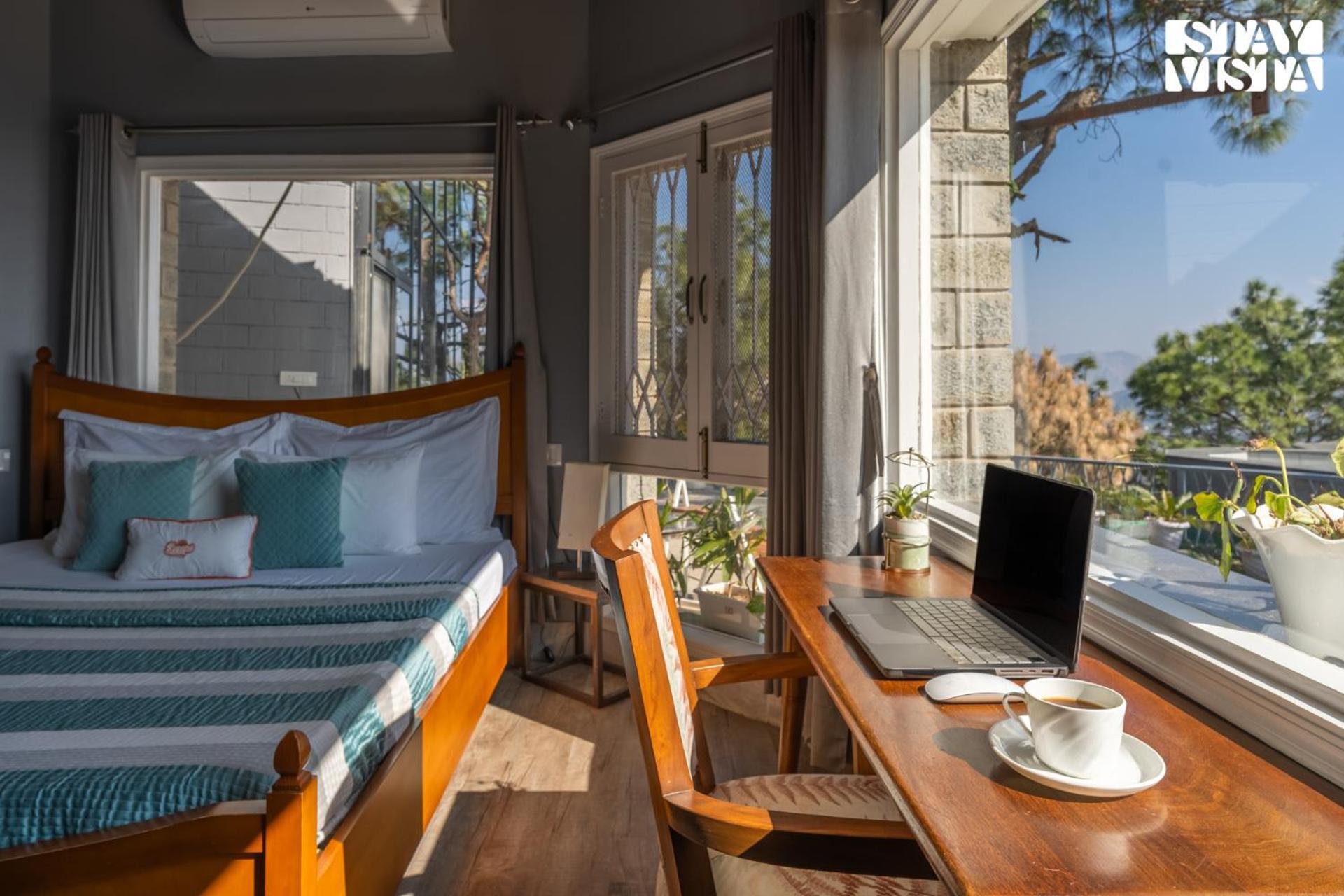 Stayvista At Serene With Outdoor Bonfire Barog 외부 사진