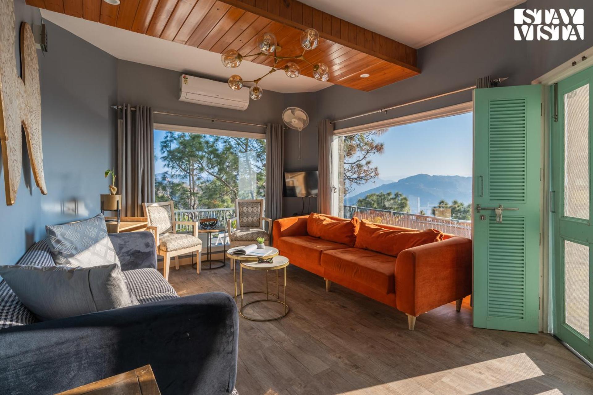 Stayvista At Serene With Outdoor Bonfire Barog 외부 사진