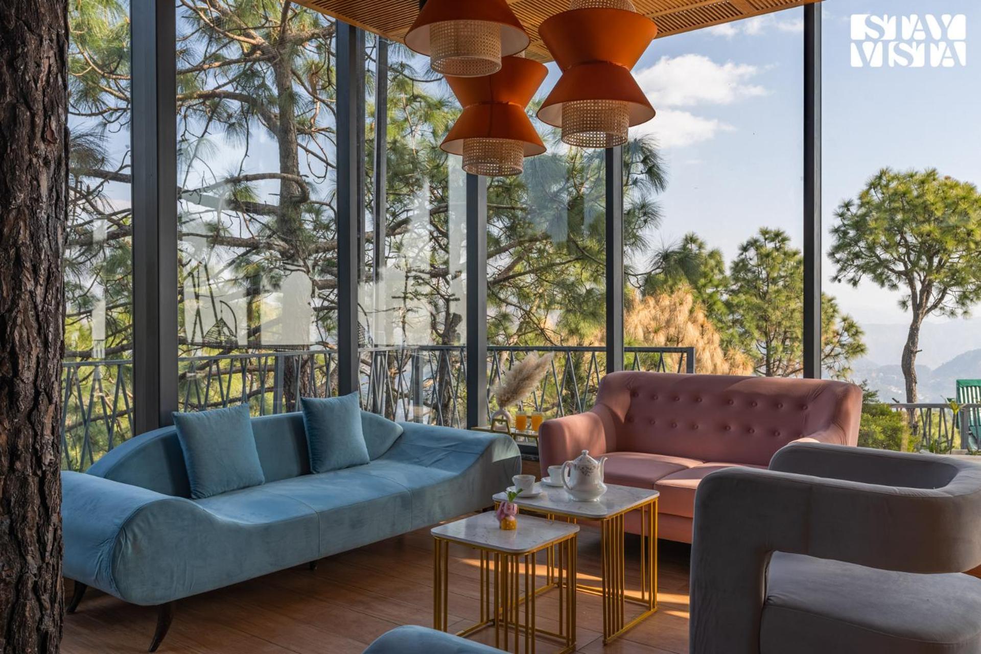 Stayvista At Serene With Outdoor Bonfire Barog 외부 사진